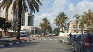 ראש העין – צומת רחובות שבזי צה"ל